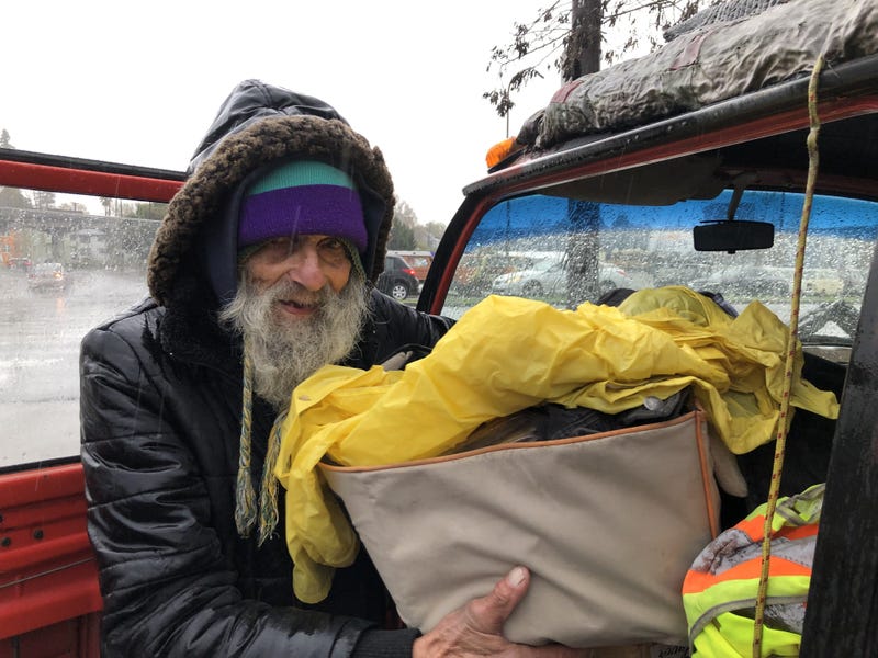 Thousands of unhoused people in the Bay Area are weathering these storms outside. Wendell Henry considers himself one of the lucky ones.