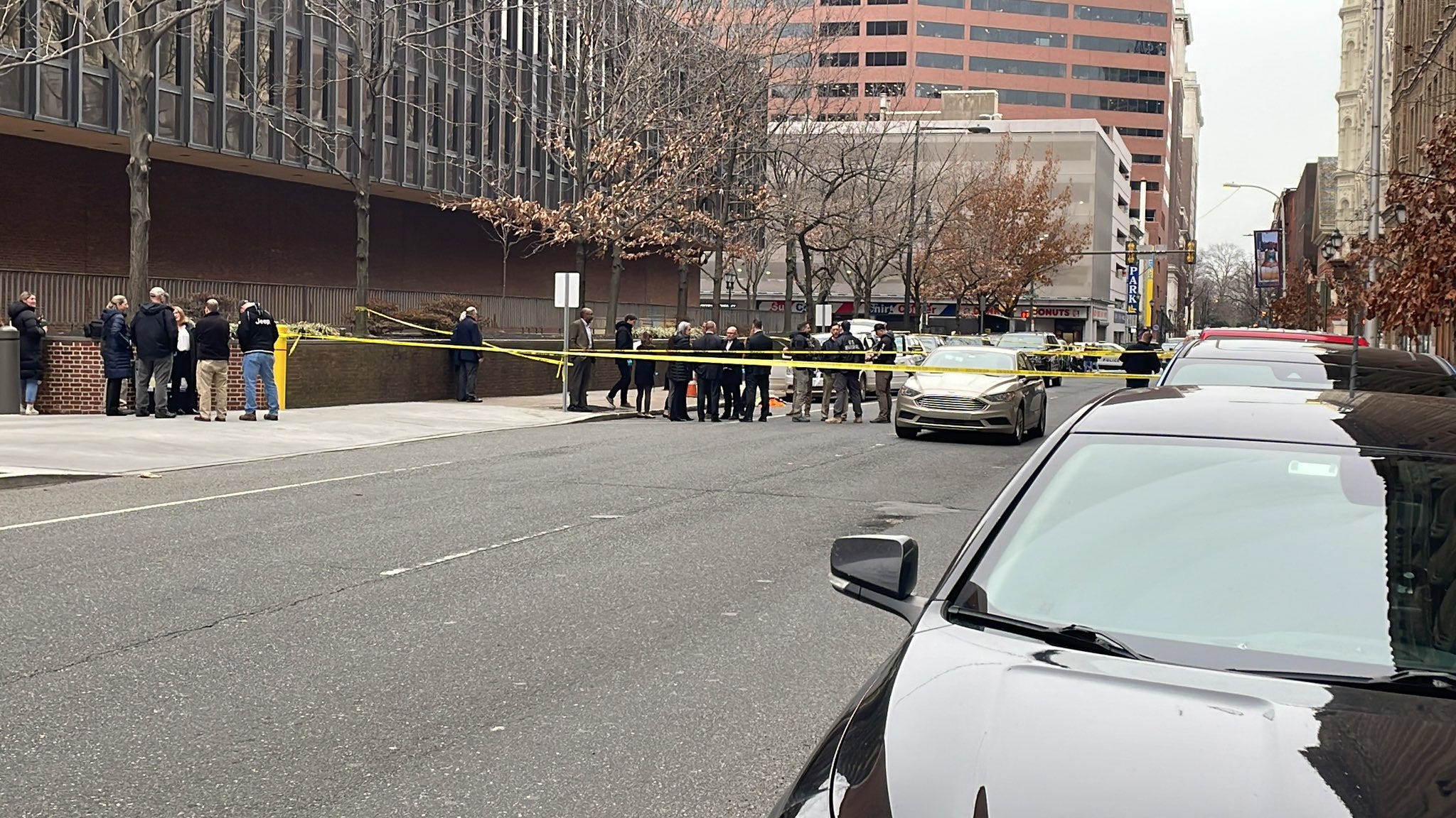 Armed suspect shot outside federal courthouse in Center City