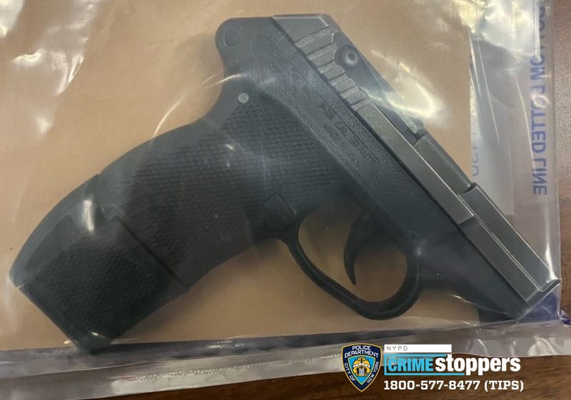 The gun allegedly recovered from a 16-year-old boy after a foot pursuit