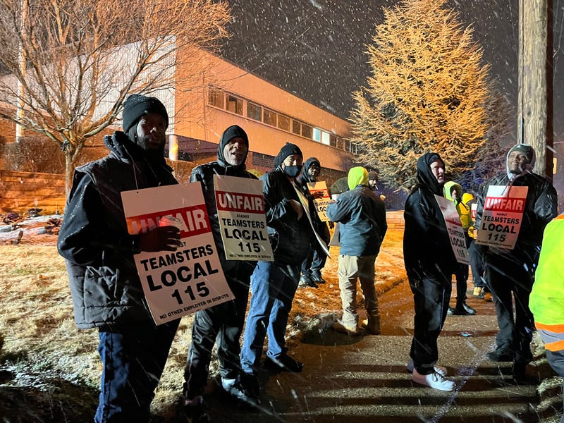 Camden County sanitation workers went on strike on Feb. 1, 2023, citing "unfair labor practices" against Waste Management.
