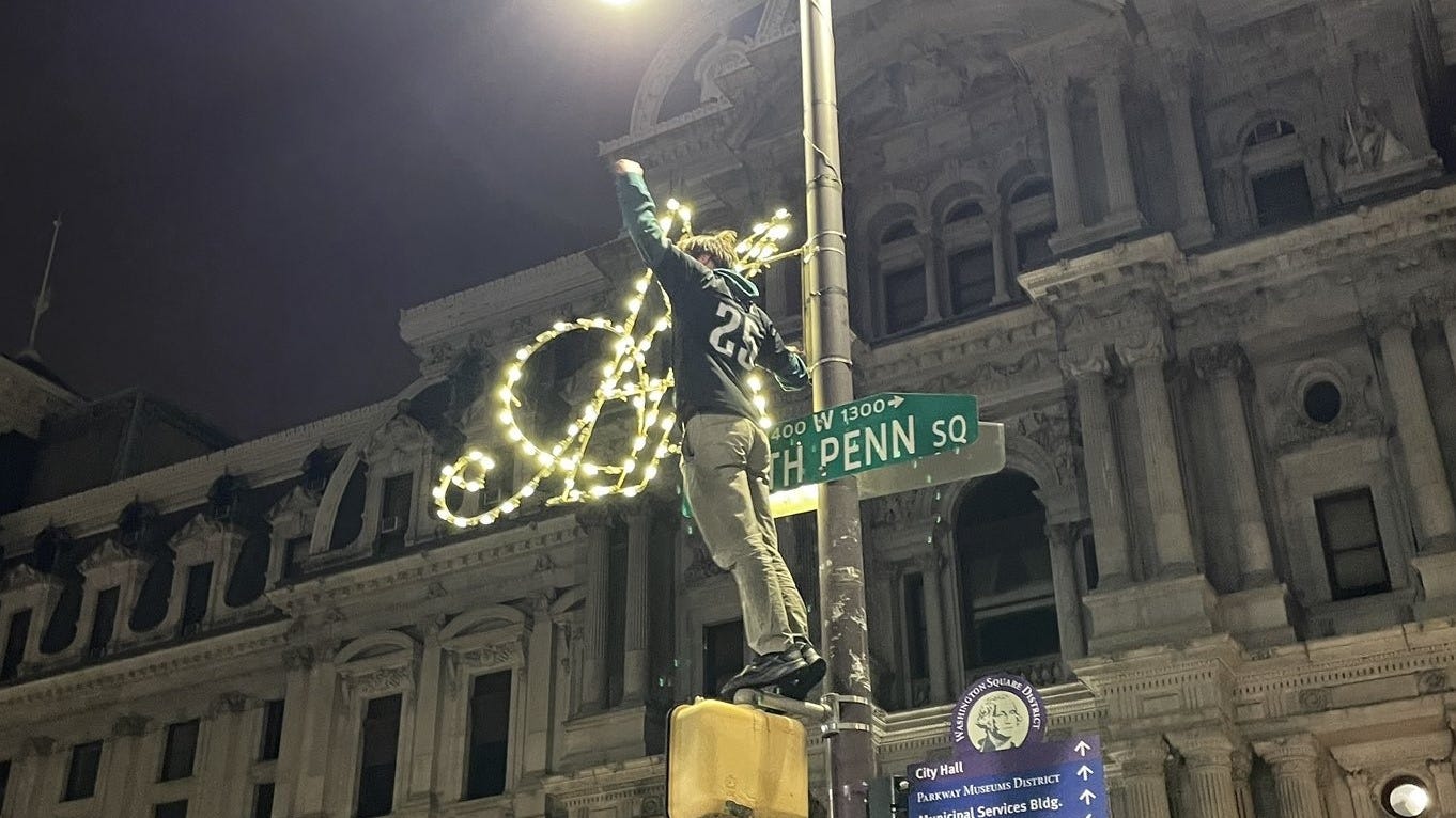 Eagles, their fans turn Philadelphia into championship-sized party