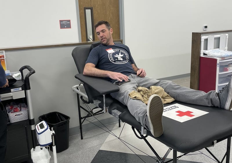 As part of the #KCBSCares campaign, KCBS Radio has partnered with the Red Cross for a virtual blood drive. People who donate during February will receive a $10 Amazon gift card and will be entered to win a trip to Florida.