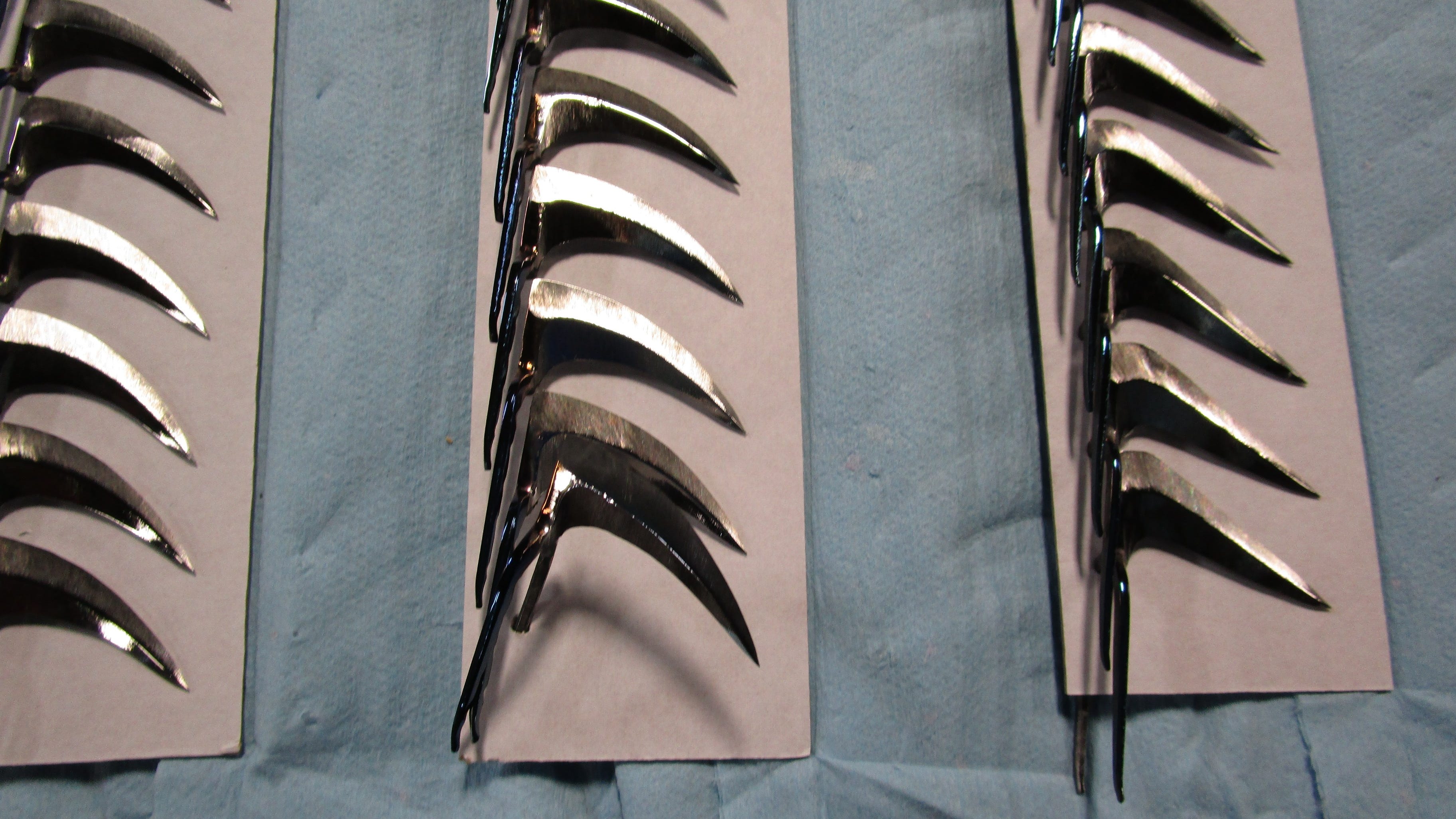 Over 100 cockfighting spurs bound for Illinois seized by customs officials