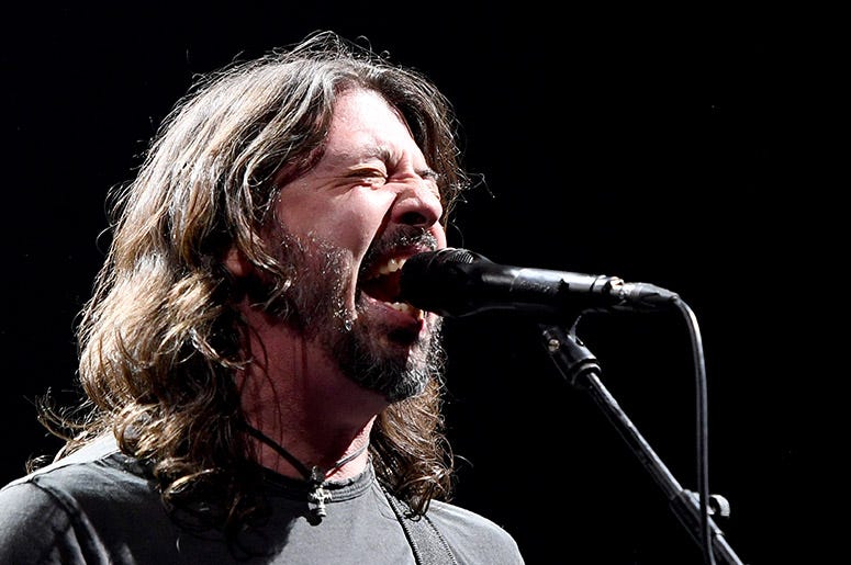 Dave Grohl of Foo Fighters 