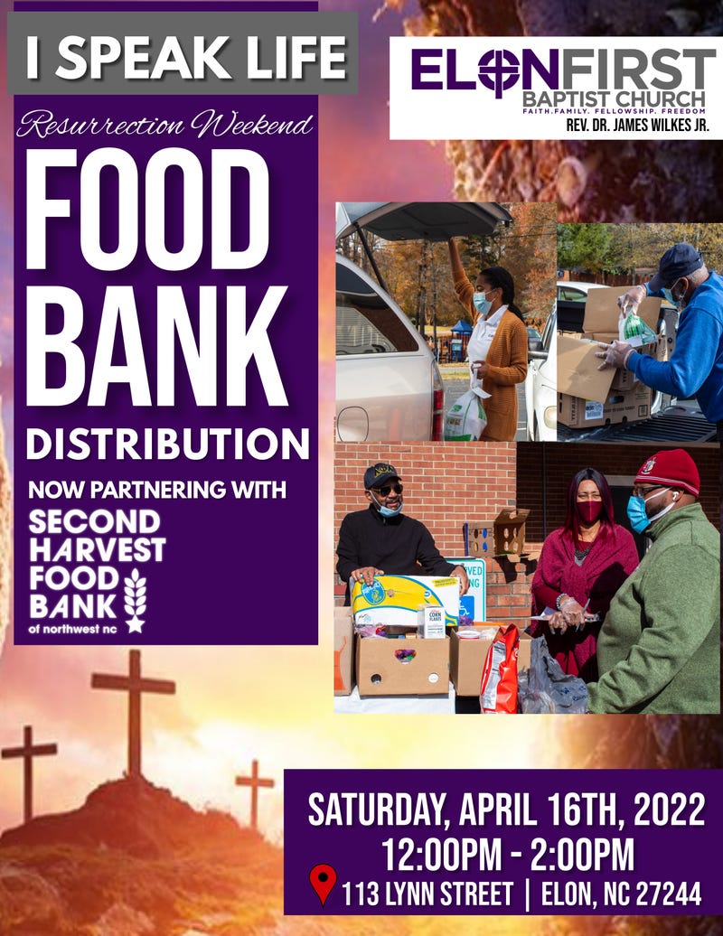 Resurrection Weekend Food Bank Distribution