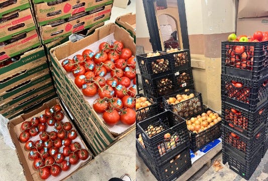 9 Million Reason provides food to 275 other food pantries across the tri-state.