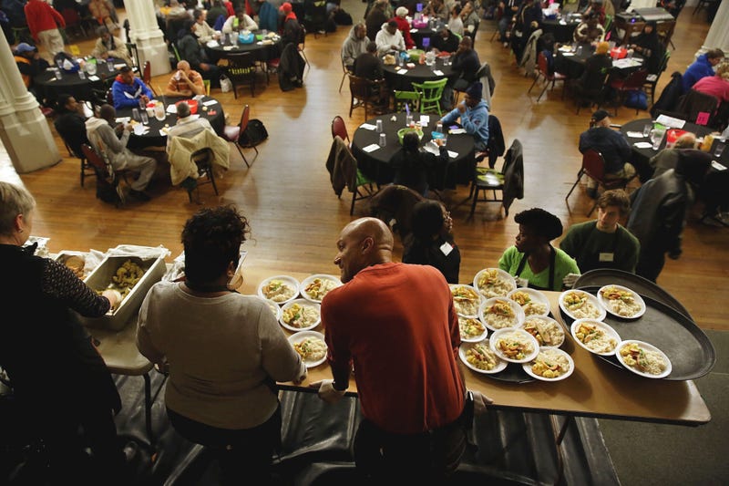 Broad Street Love's lunch service.