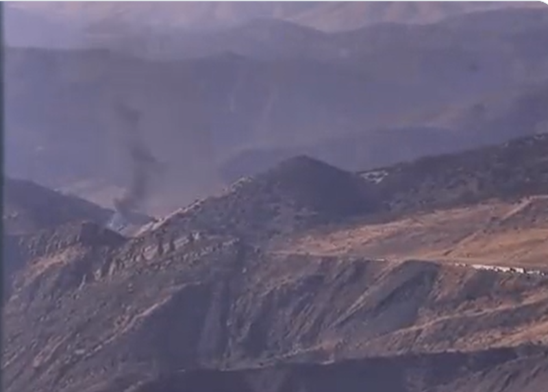 A tanker fire has shut down parts of the I-5 Freeway near Pyramid Lake in the Grapevine area Monday evening.