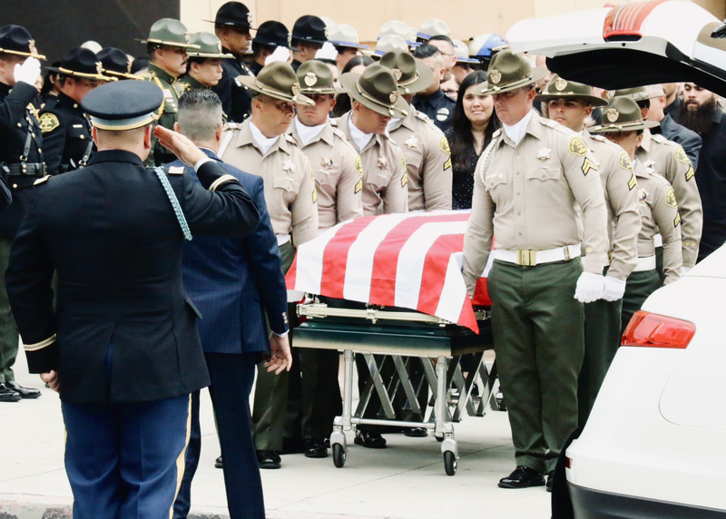 Memorial Service Held for Sheriff's Recruit Struck by Wrong-Way Vehicle