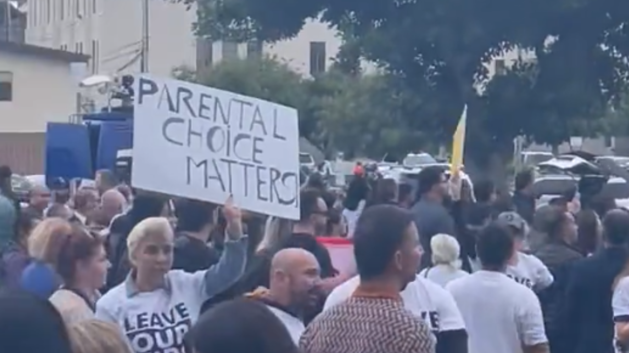 Protestors clash in Glendale over gender and sexual identity studies