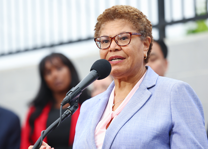 Mayor Bass calls Abbot's actions "cheap political games"