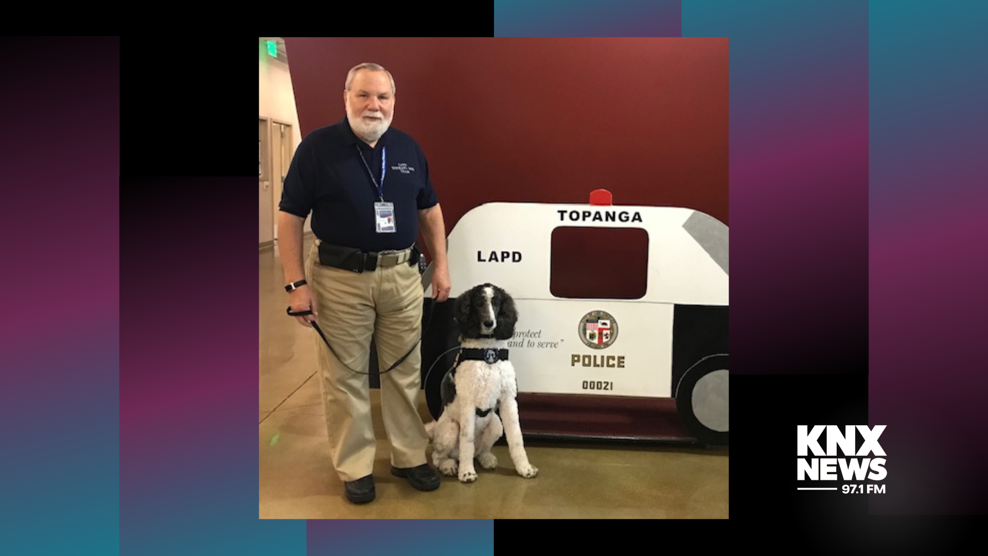 KNX Heroes: Bringing joy and comfort to first responders