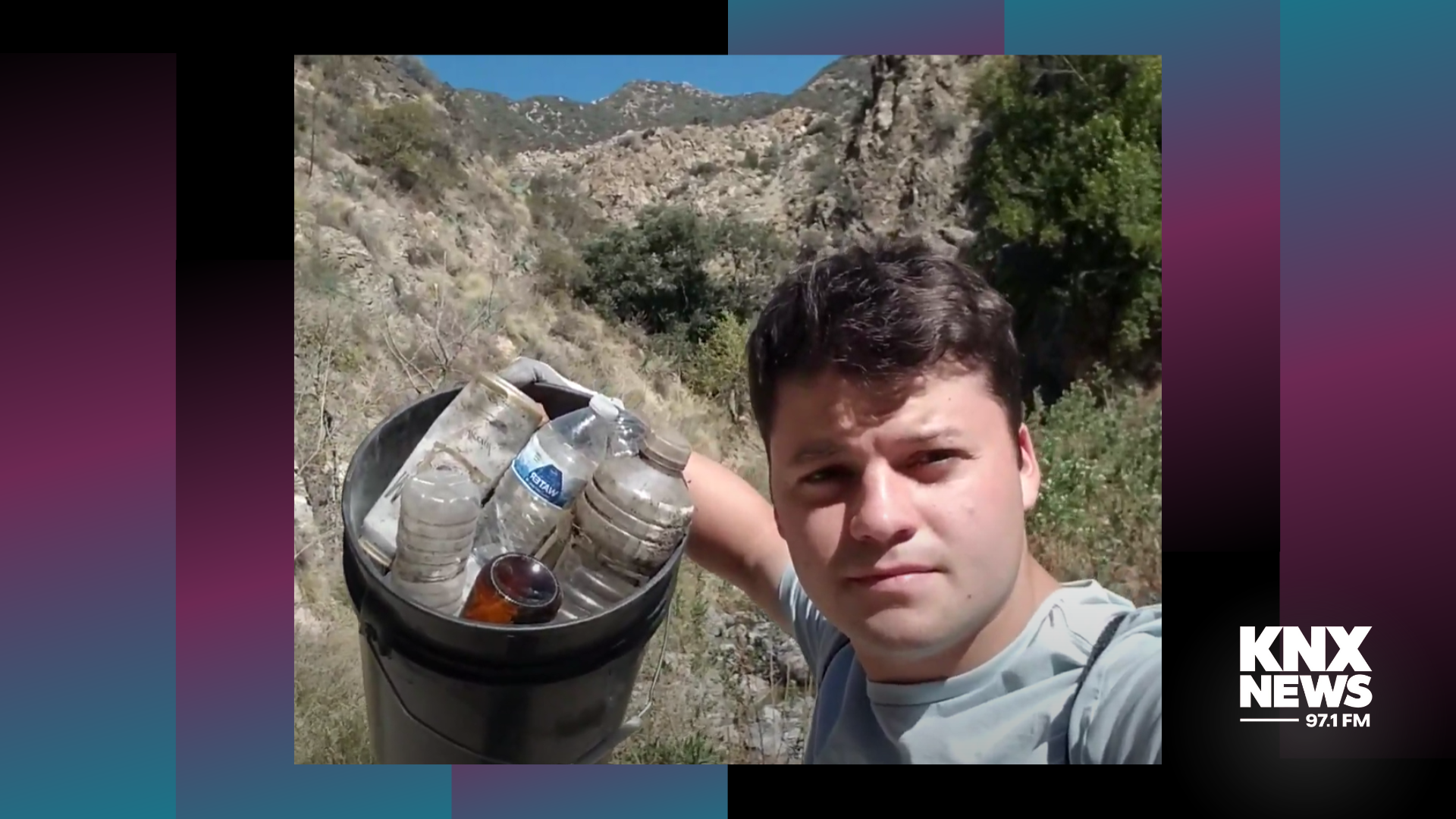 KNX Hero: Cleaning up California one bucket at a time