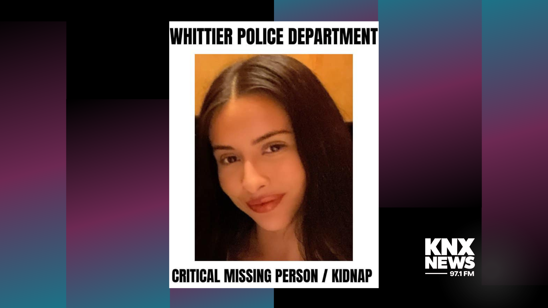 Whittier Police investigating possible kidnapping