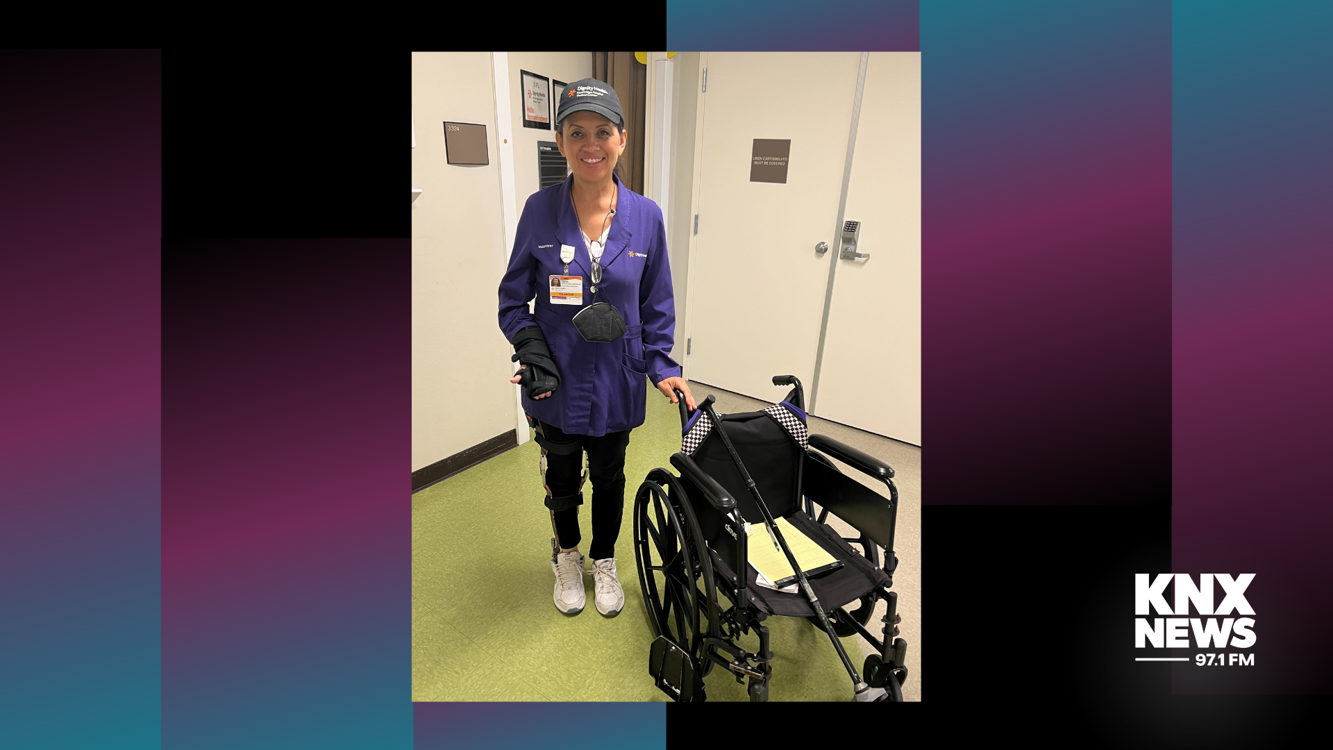 KNX Hero: Stroke survivor serving others