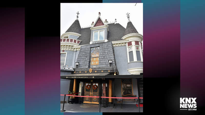 A view of The Magic Castle is seen during a special influencer screening of Willow at The Magic Castle in Hollywood, California on November 28, 2022.