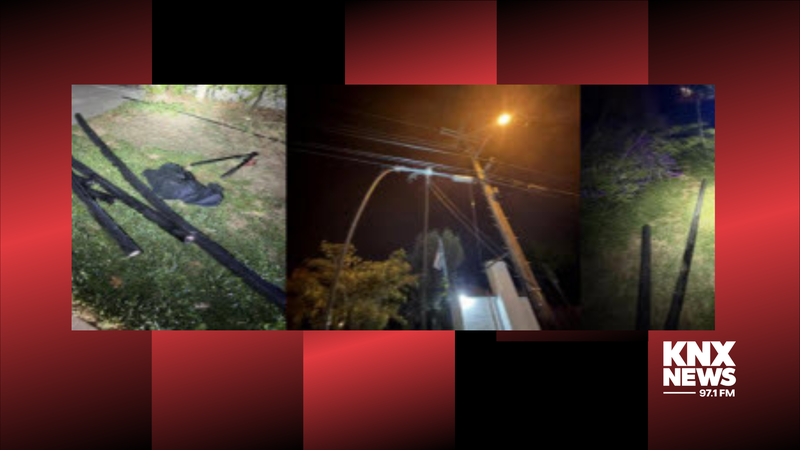 Copper wire theft