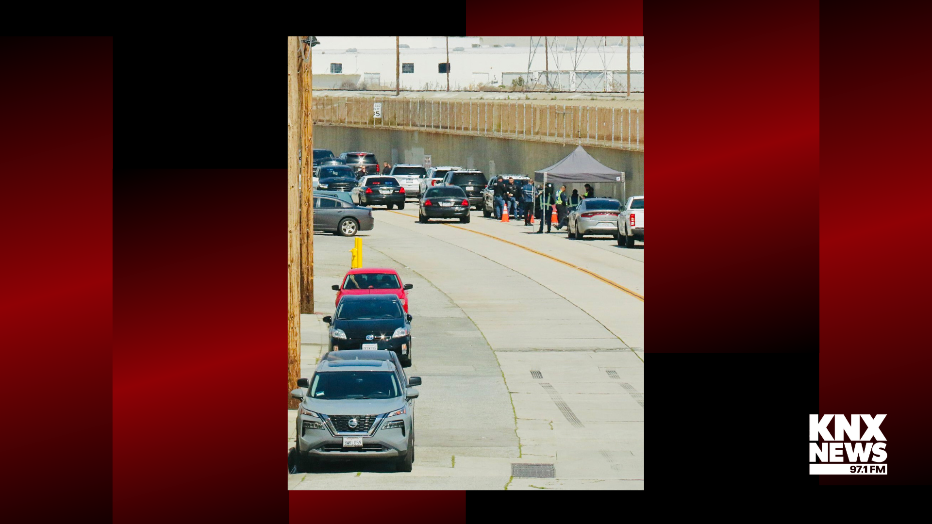 Murder suspect killed in police shooting at Vernon truck yard