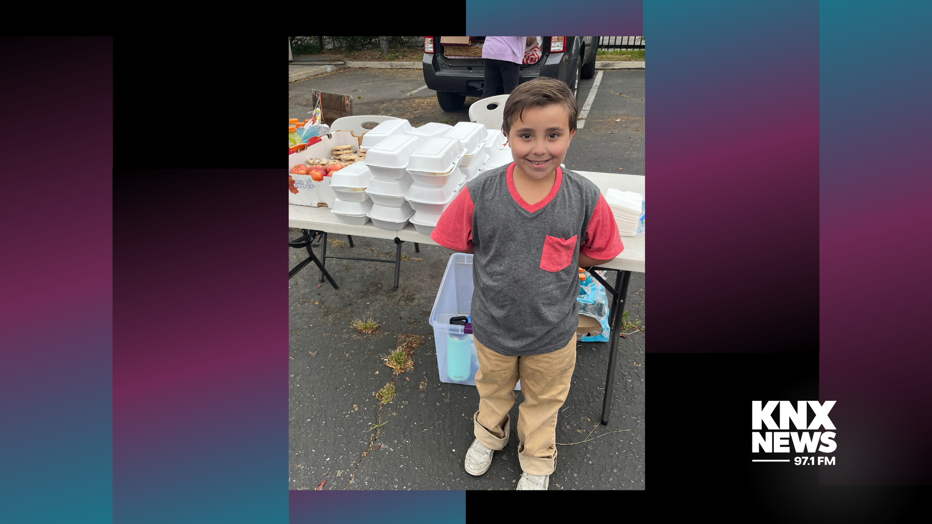 KNX Hero: A 7-year-old with a heart of gold