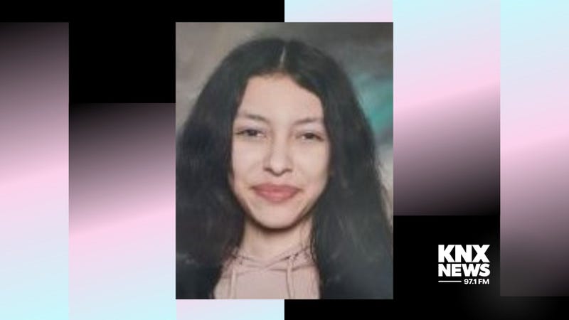 teen girl with long black hair