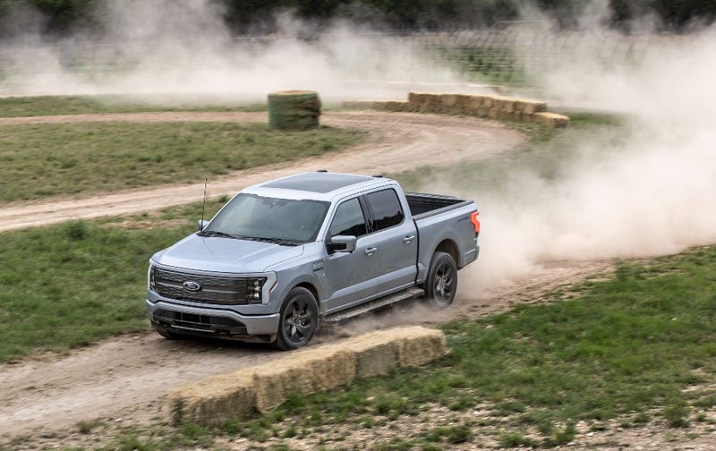 Ford F-150 lightning electric pickup truck