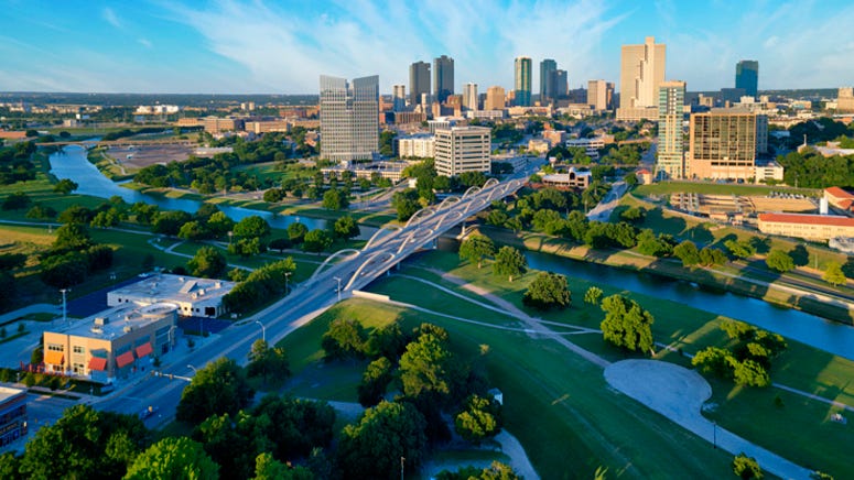 Fort Worth named the second fastest-growing major city in the United States