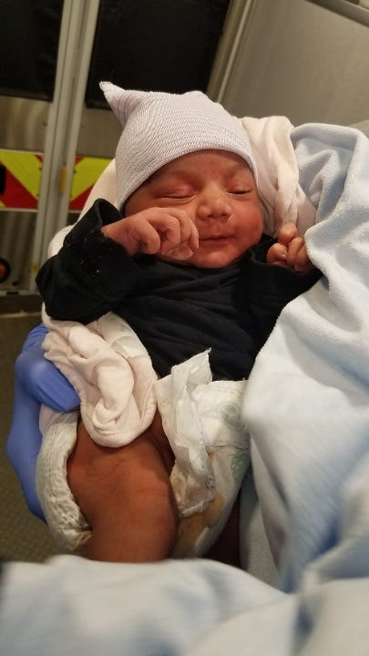 A newborn baby was found in a dresser drawer August 10, 2021, in Montclare.