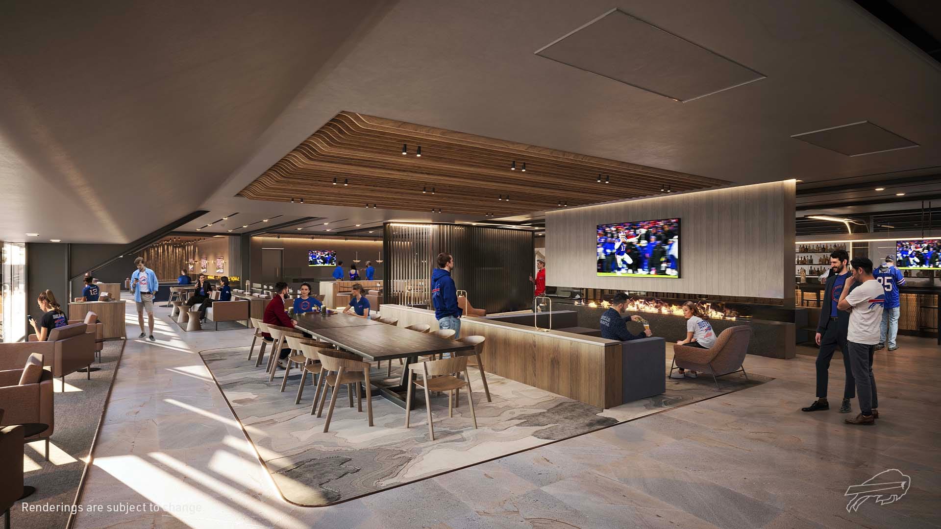 PHOTOS: Inside 'club seats' at new Highmark Stadium in Orchard Park