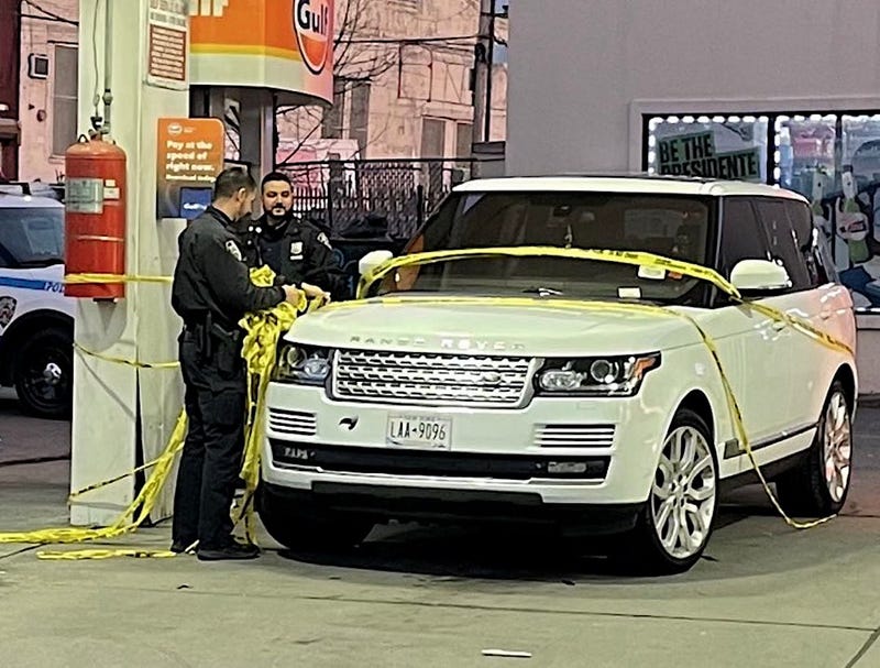 A man was shot at a Bronx gas station by a thief who tried to rob him early Friday, police said