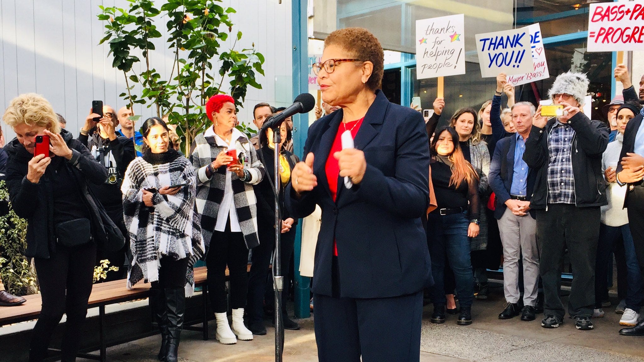 Mayor Karen Bass marks 100th day of administration