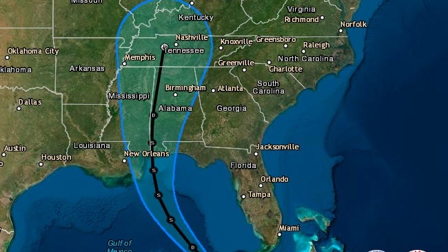Fred forecast to regain tropical storm strength, landfall possible between New Orleans, Pensacola