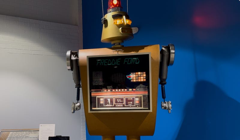 "Freddie Ford" -- robot display from the auto show in the 1960s.