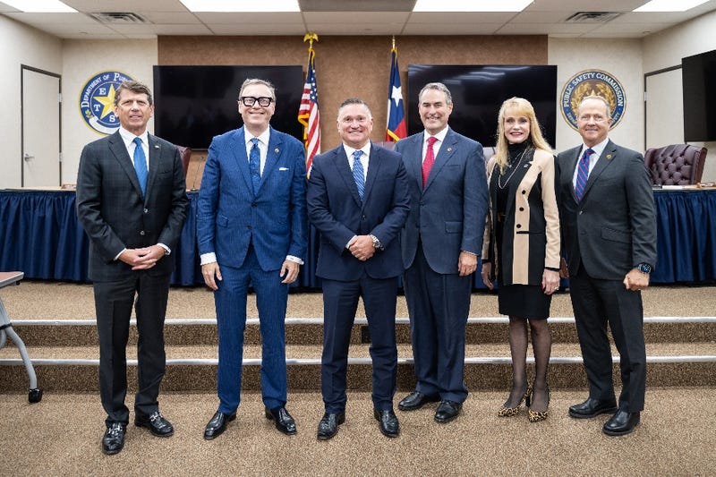 Freeman Martin, third from left, will be the next director of the Texas Department of Public Safety.