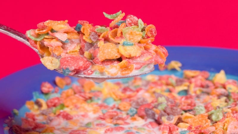 Fruity Pebbles like Getty Images