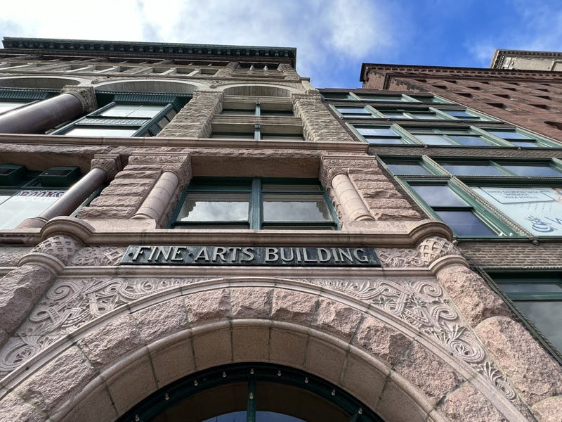 Fine Arts Building in Chicago exterior