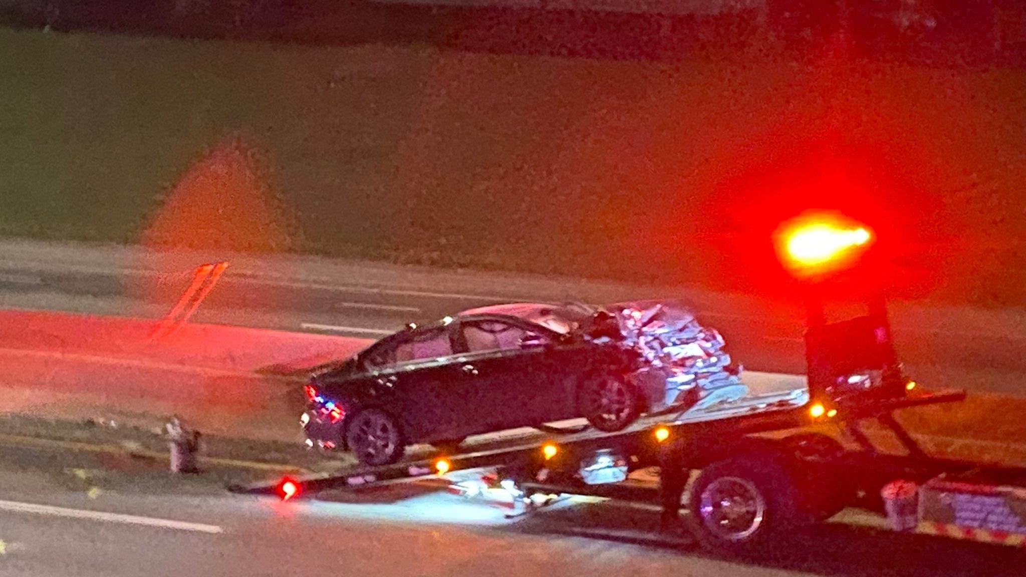 Impaired driver slams into MSP patrol car, which then hit trooper at the scene of 2-vehicle crash on I-94 in Detroit: MSP