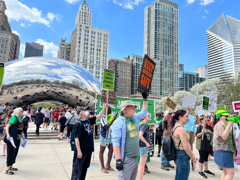 Pro-abortion activists Chicago
