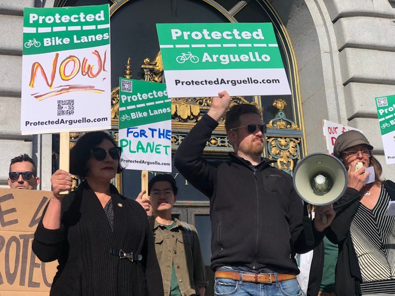 In the wake of the death of a world champion cyclist in San Francisco earlier this month, bike advocates are calling for better traffic protections.