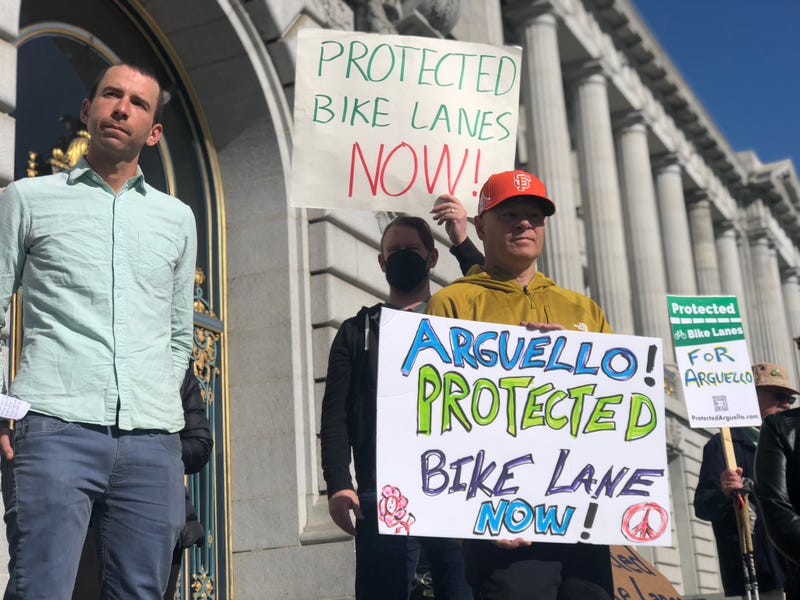 In the wake of the death of a world champion cyclist in San Francisco earlier this month, bike advocates are calling for better traffic protections.