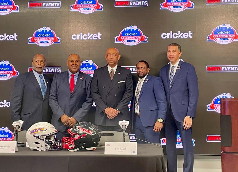 The Celebration Bowl kicks off at noon Saturday in Atlanta