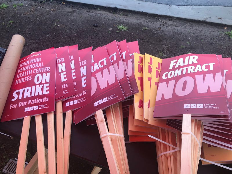 The nurses union is asking for a pay increase to keep up with the high cost of living in the Bay Area.