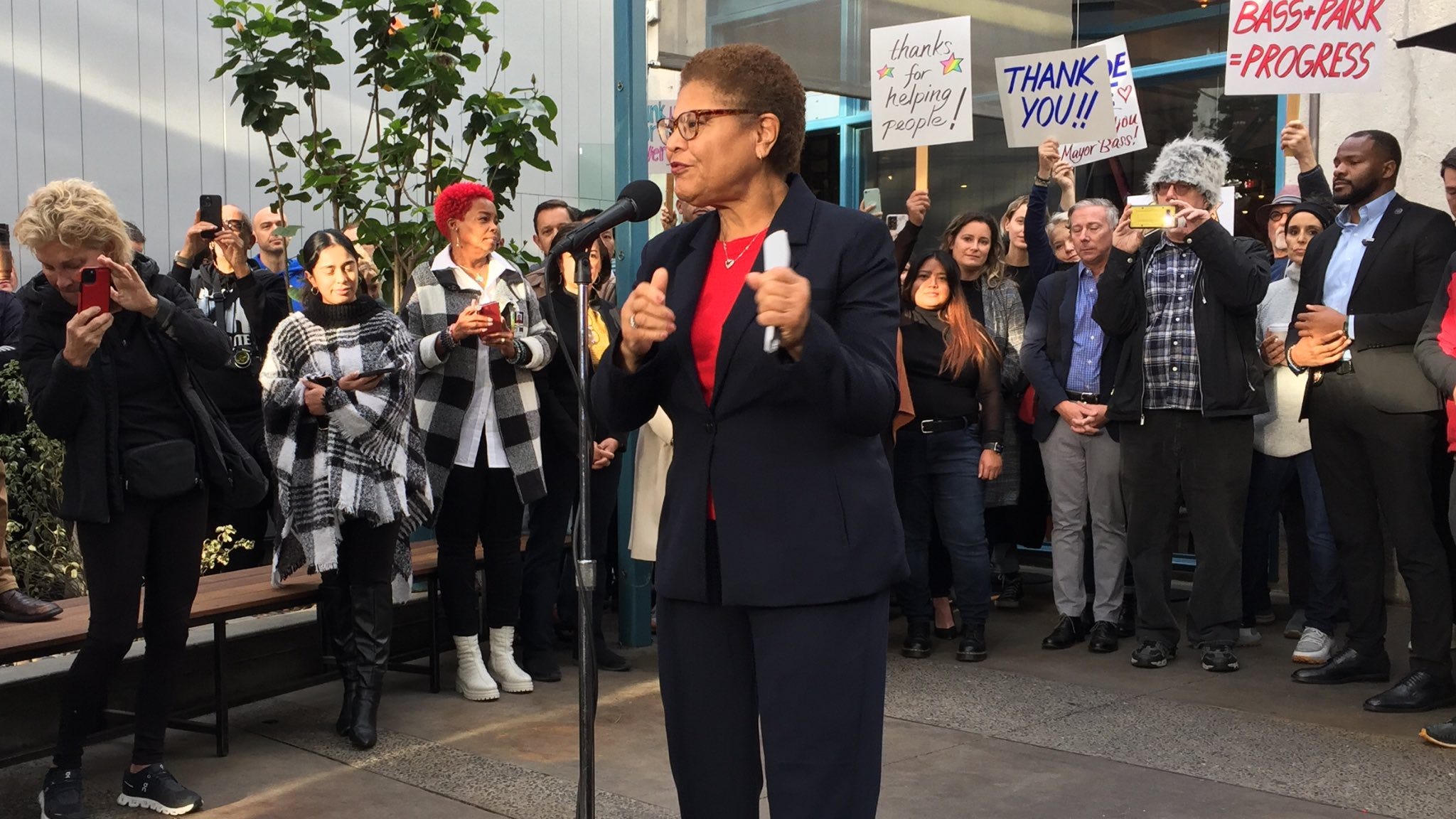 EXCLUSIVE: LA Mayor Bass pledges to be more transparent about Inside Safe