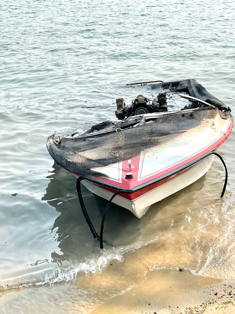 Broken boat
