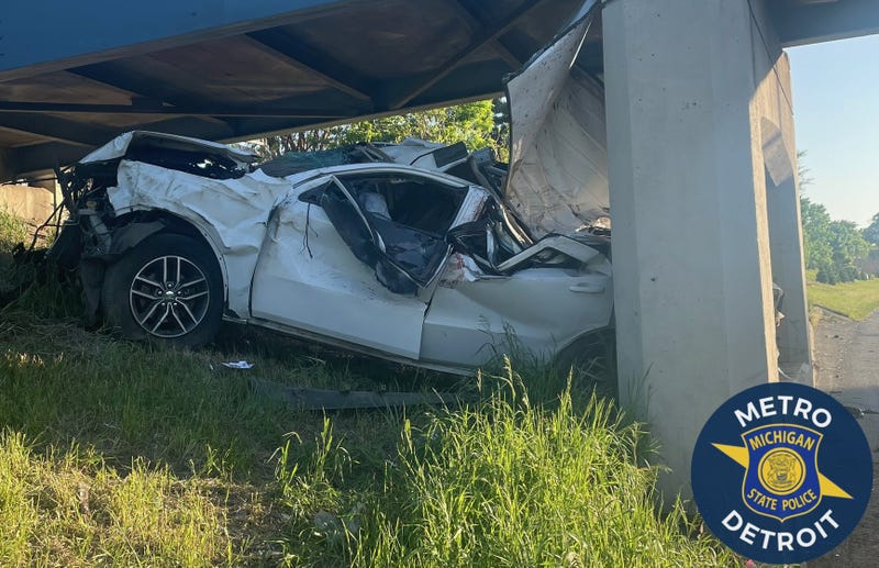 It was a deadly start to the holiday weekend travel as state police continue to investigate a violent single-vehicle crash that left one man dead under an I-94 overpass in Detroit on Friday evening.