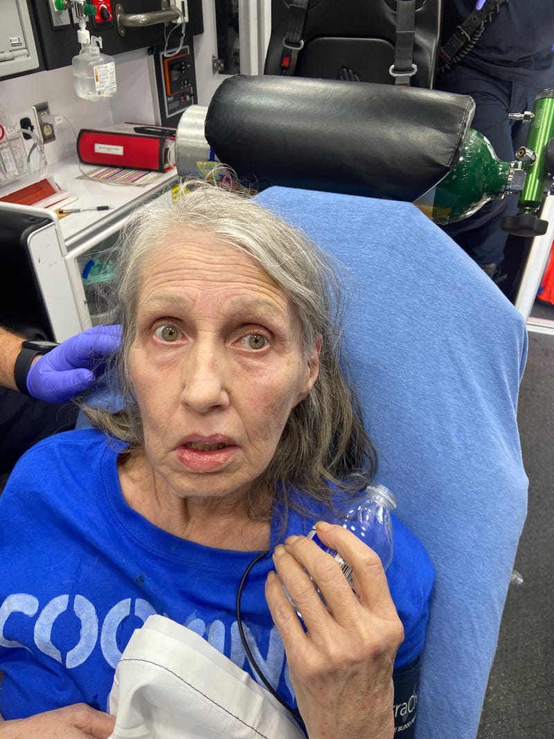 Woman found in Bedford, Texas. 