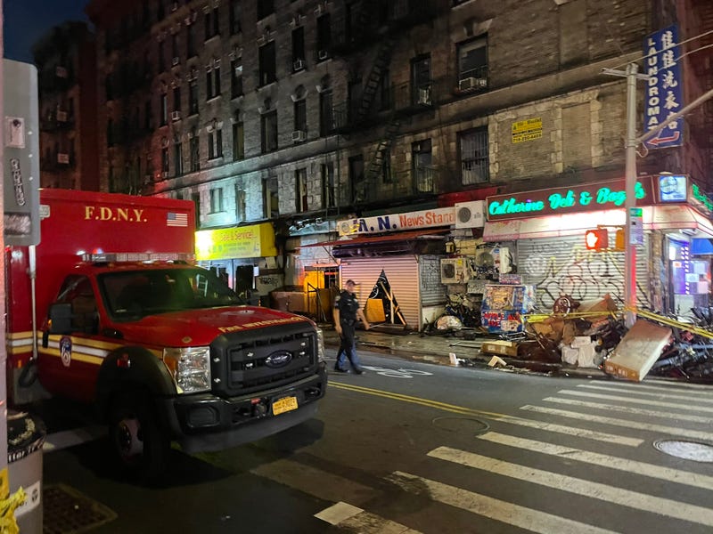 A worker at Catherine Deli & Bagels on the corner was the first to call 911