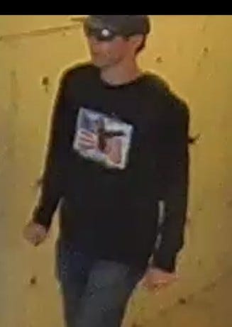 A person of interest the FBI is looking for in connection with Charlie Kirk's death.
