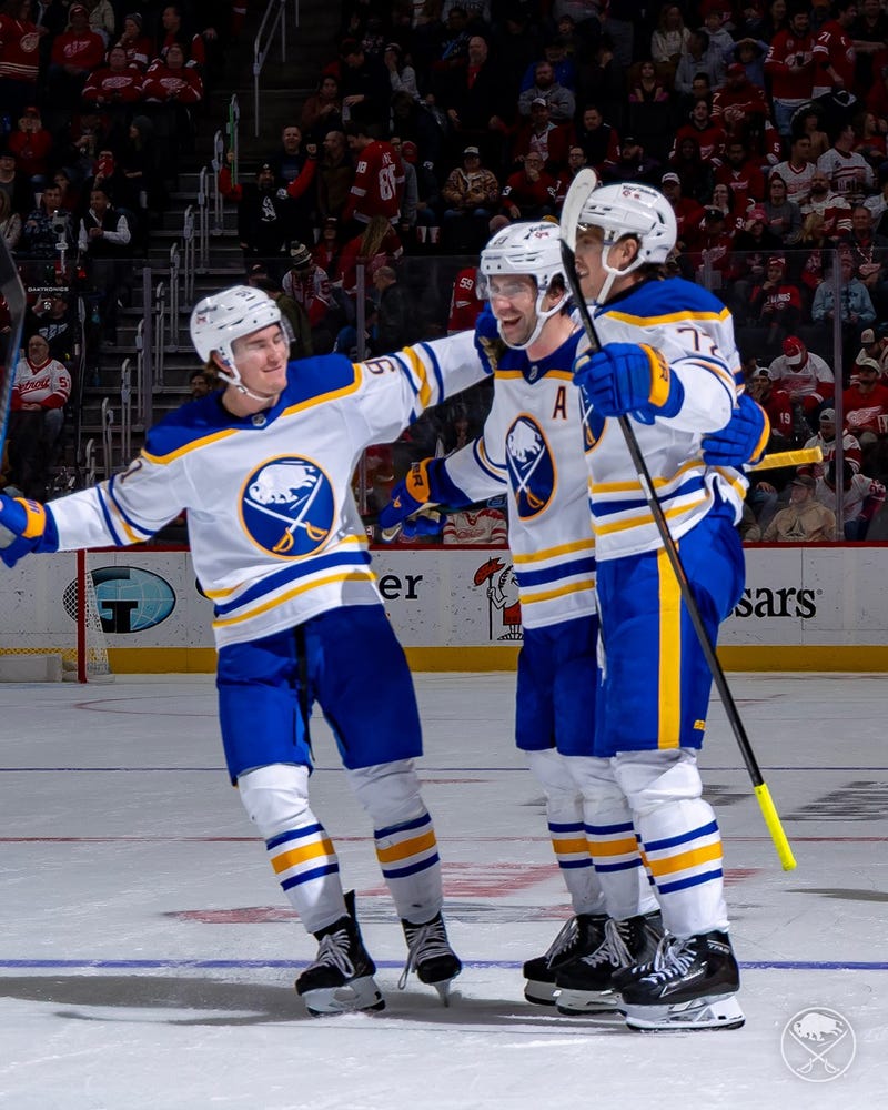 Josh Doan, Mattias Samuelsson, Tage Thompson