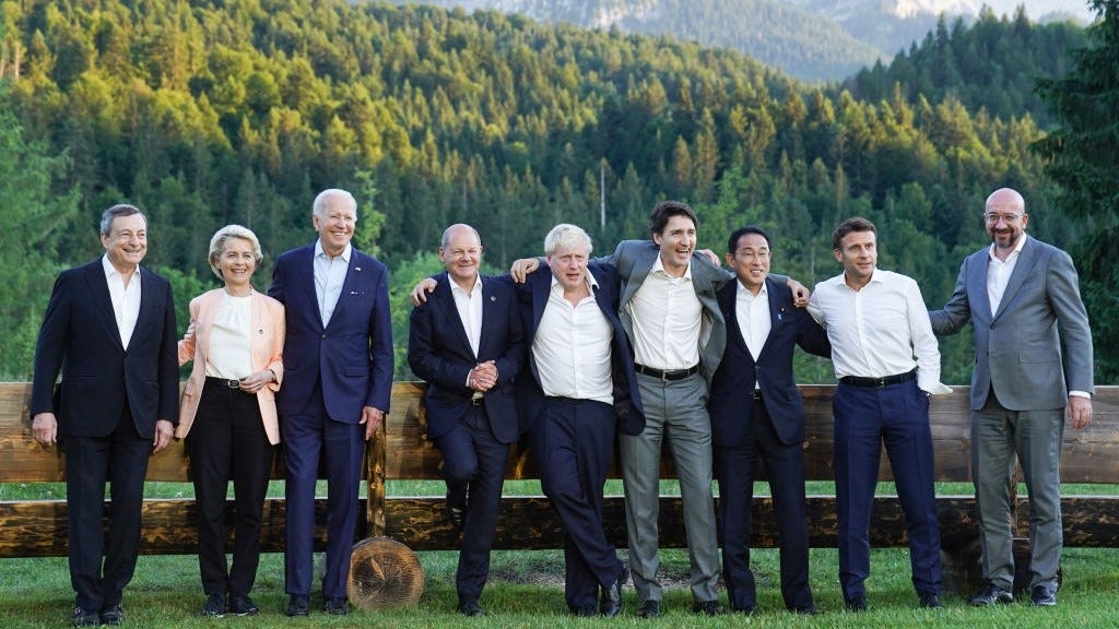 G7 leaders openly mock Putin over shirtless pics
