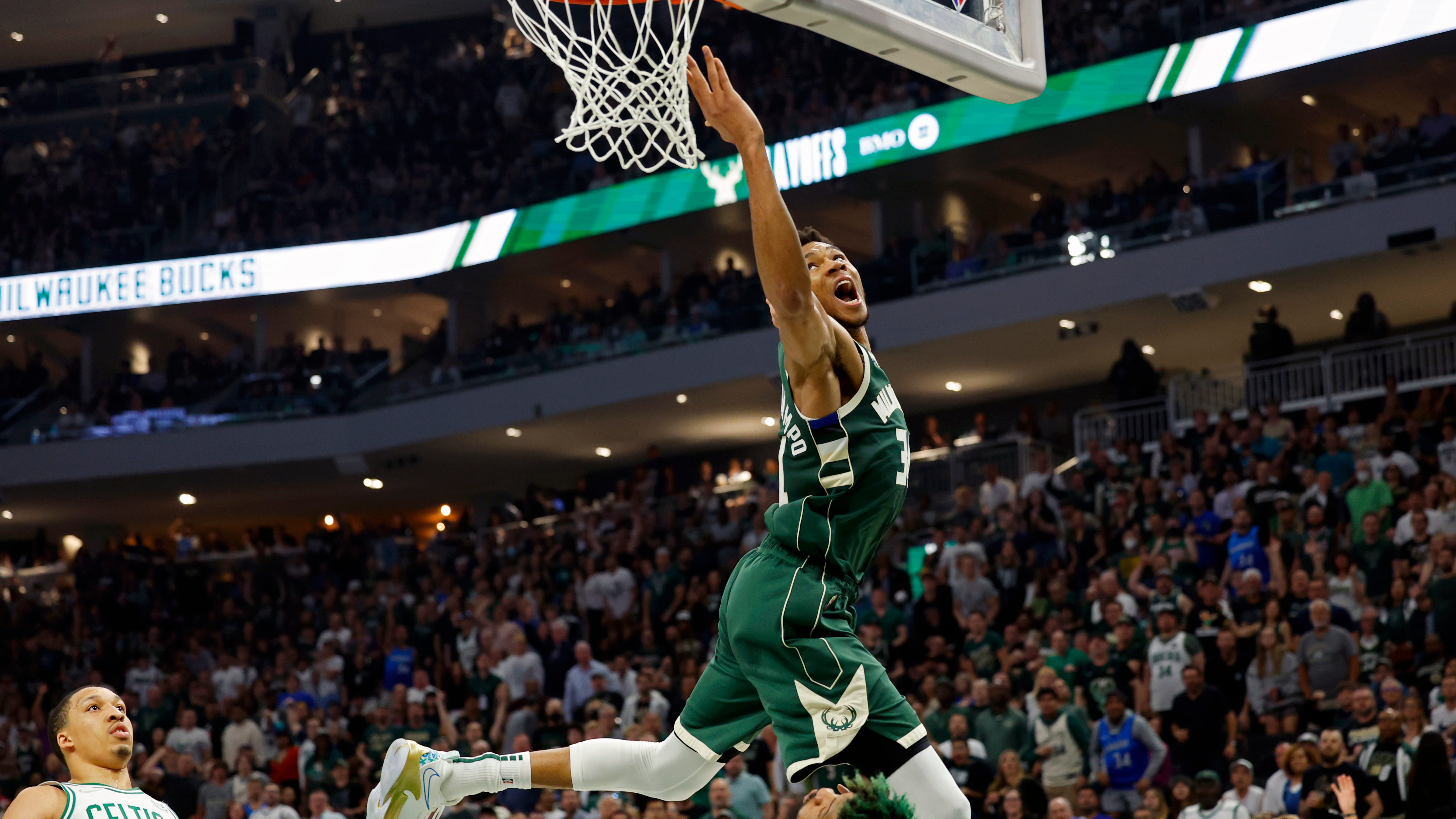 Giannis had a crazy travel that wasn’t called in Game 6